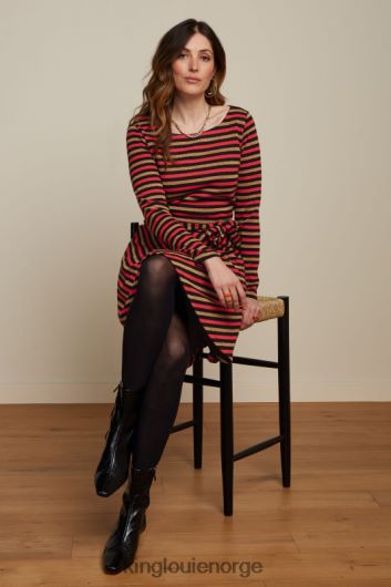 King Louie kvinner betty dress spritz B648B24 klær krydret appelsin King Louie kvinner betty dress spritz B648B24 klær krydret appelsin