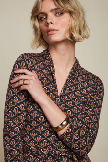 King Louie kvinner emmy kjole jubileum B648B28 klær øyenstikker grønn King Louie kvinner emmy kjole jubileum B648B28 klær øyenstikker grønn