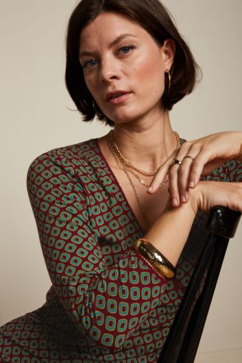 King Louie kvinner kors kjole støvete B648B21 klær cabernet rød King Louie kvinner kors kjole støvete B648B21 klær cabernet rød